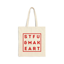 Load image into Gallery viewer, Cotton Canvas Tote Bag