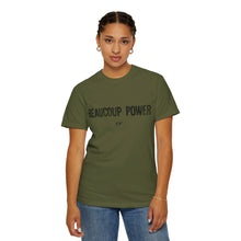 Load image into Gallery viewer, Beaucoup Power Tee Army Green
