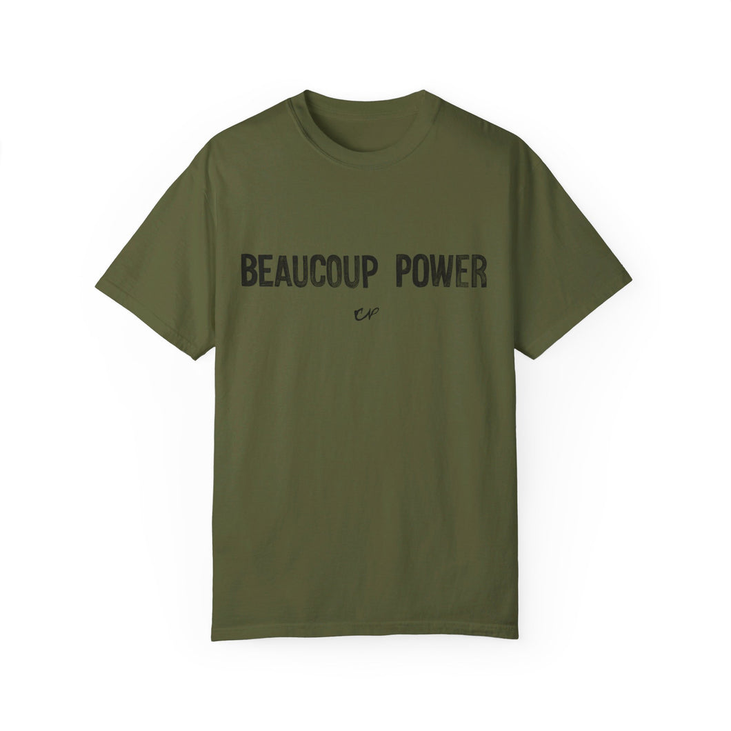 Beaucoup Power Tee Army Green